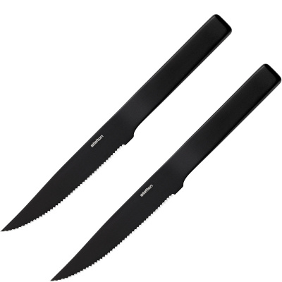 Noże do steków Pure Black Stelton 2 sztuki x-120-9