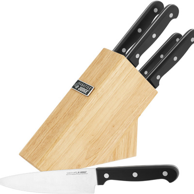 Noże kuchenne Sabatier w bloku z drewna bukowego Judge JU-IV60