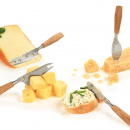 Noże małe do różnych gatunków sera Oslo Boska dębowe uchwyty BO-320218