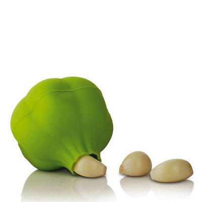 Obierak do czosnku Silicone Zone zielony SZ-04078-AH