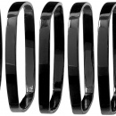 Obrączki na serwetki Fino Blomus czarny nikiel, 6 sztuk B63742