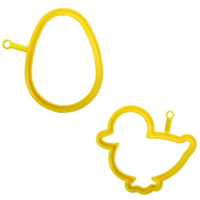 Obręcze do jajek jajko i kurczak Silikomart EGGSET 4c