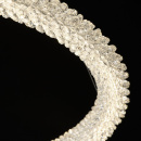 Okrągła lampa LED wisząca na stalowych żyłkach CHIARO zdalne sterowanie 498014001