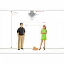 Okrągła lampa sufitowa w stylu loft Maroko RegenBogen 185010205