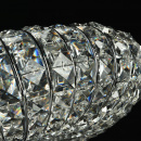 Okrągła lampa sufitowa z kryształów Broche Maytoni Classic DIA902-06-N
