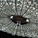 Okrągła lampa sufitowa z kryształów Broche Maytoni Classic DIA902-06-N