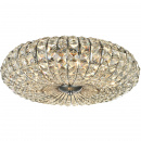 Okrągła lampa sufitowa z kryształów Broche Maytoni Classic DIA902-06-N