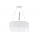 Okrągła lampa wisząca z kryształkami Manfred Maytoni Modern MOD600PL-06W