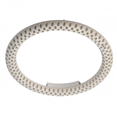 Okrągła ściemniana pilotem lampa sufitowa LED biała RegenBogen Hi-Tech 731010201