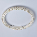 Okrągła ściemniana pilotem lampa sufitowa LED biała RegenBogen Hi-Tech 731010201