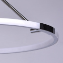 Okrągłe oświetlenie LED do dużego salonu RegenBogen Megapolis regulowane 661011801