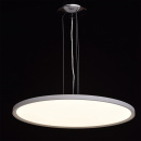 Okrągły plafon wiszący LED do nowoczesnego wnętrza MW-LIGHT Techno 674010101