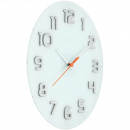 Okrągły zegar ścienny Classy Nextime 30 cm, biały 8817 WI