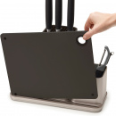 Organizer kuchenny z deską do krojenia CounterStore Joseph Joseph srebrny 85122