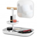 Organizer łazienkowy z lustrem Vana Umbra biały 023550-660