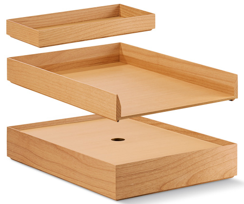 Organizery biurkowe drewniane Script Philippi