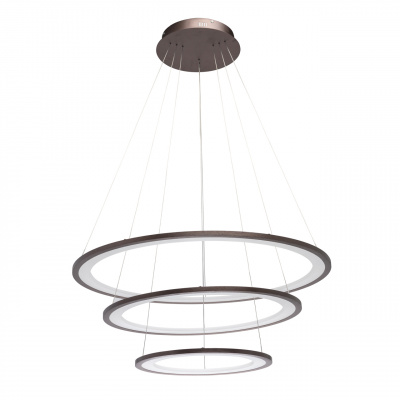 Oświetlenie 3-ringi LED 82cm,  zdalne sterowanie, brązowe RegenBogen Hi-Tech 661016803