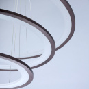 Oświetlenie 3-ringi LED 82cm,  zdalne sterowanie, brązowe RegenBogen Hi-Tech 661016803