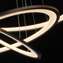 Oświetlenie 3-ringi LED 82cm,  zdalne sterowanie, brązowe RegenBogen Hi-Tech 661016803