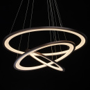 Oświetlenie 3-ringi LED 82cm,  zdalne sterowanie, brązowe RegenBogen Hi-Tech 661016803