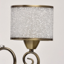 Oświetlenie - antyczny mosiądz i akrylowe klosze MW-LIGHT Classic 372013405