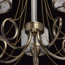 Oświetlenie - antyczny mosiądz i akrylowe klosze MW-LIGHT Classic 372013405