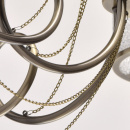 Oświetlenie - antyczny mosiądz i akrylowe klosze MW-LIGHT Classic 372013405