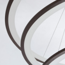 Oświetlenie LED do dużego pomieszczenia, 3-ringi, pilot RegenBogen Hi-Tech 661017003