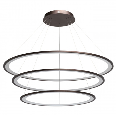 Oświetlenie LED do dużego pomieszczenia, 3-ringi, pilot RegenBogen Hi-Tech 661017003