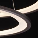 Oświetlenie LED do dużego pomieszczenia, 3-ringi, pilot RegenBogen Hi-Tech 661017003