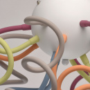 Oświetlenie LED silikonowe, kolorowe ramiona RegenBogen Megapolis 646011315