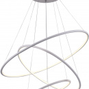 Oświetlenie LED trzy białe okręgi Nola Maytoni MOD877PL-L110W