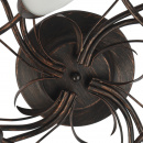 Oświetlenie w secesyjnym stylu z bogatymi florystycznymi zdobieniami 323013708