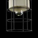 Oświetlenie żarówka w metalowej klatce z betonową podstawą Gosford T441-PL-01-GR