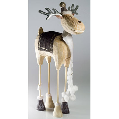 Ozdoba świąteczna Drescher Renifer duży dr 31320705
