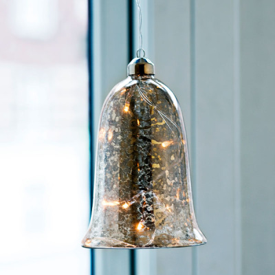 Ozdoba świąteczna świecący Dzwonek SR-52514