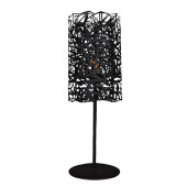 Ozdobna lampa gabinetowa, czarna Taurus Candellux 41-18178