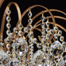 Ozdobny żyrandol w klasycznym stylu z okrągłymi kryształami Pearls 232016808