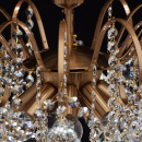 Ozdobny żyrandol w klasycznym stylu z okrągłymi kryształami Pearls 232016808