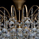 Ozdobny żyrandol w klasycznym stylu z okrągłymi kryształami Pearls 232016808