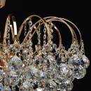 Ozdobny żyrandol z okrągłymi kryształami do salonu lub jadalni Pearls 232016708