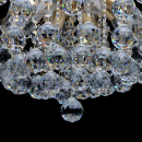 Ozdobny żyrandol z okrągłymi kryształami do salonu lub jadalni Pearls 232016708