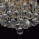 Ozdobny żyrandol z okrągłymi kryształami do salonu lub jadalni Pearls 232016708