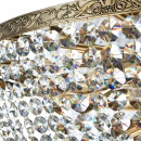 Pałacowa lampa sufitowa kryształowa Palace Maytoni Classic DIA890-CL-18-G
