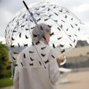 Parasol przezroczysty w koty 85 cm Smati Paris UBUL1044