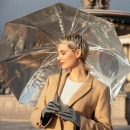 Parasol srebrny, metalizowany z efektem lustrzanym Smati Paris UBUL2900