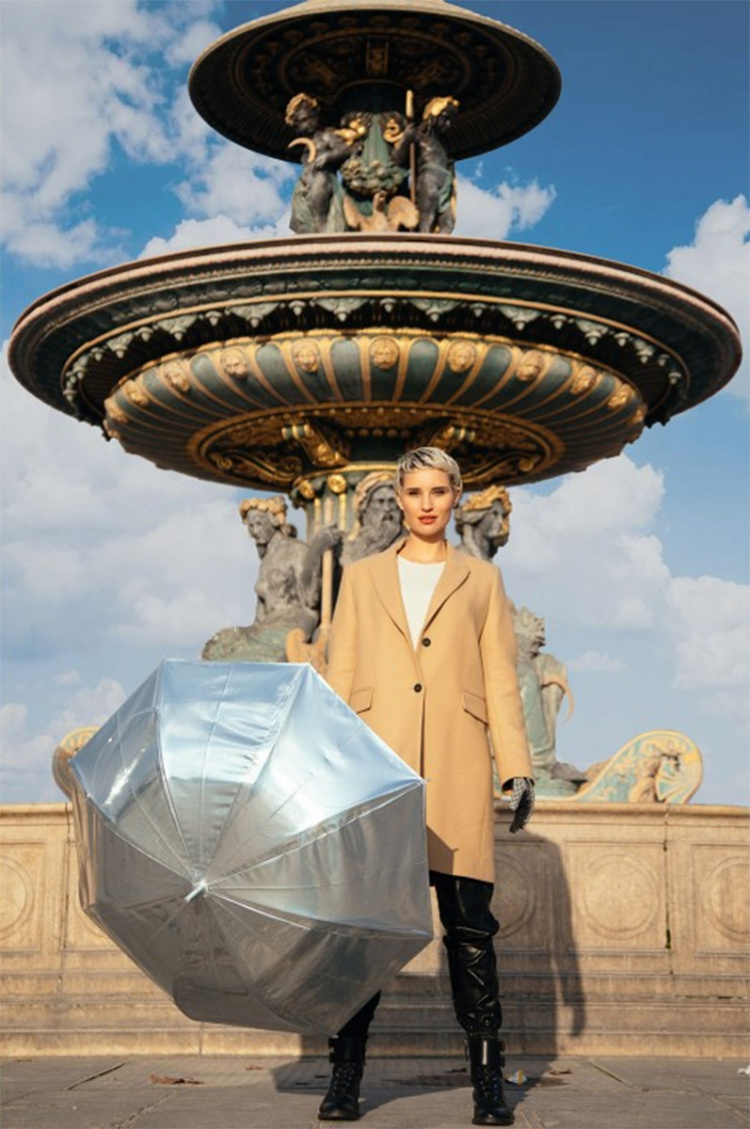 Parasol lustrzany duży Smati Paris