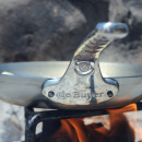 Patelnia 24 cm żelazo pokryte woskiem pszczelim de Buyer Mineral B Bois Pro D-5680-24