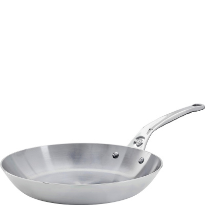 Patelnia 28 cm żelazo pokryte woskiem pszczelim de Buyer Mineral B Bois Pro D-5680-28