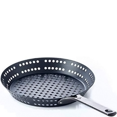 Patelnia do grillowania perforowana ze stali węglowej 30 cm BK Black Steel CC002834-001